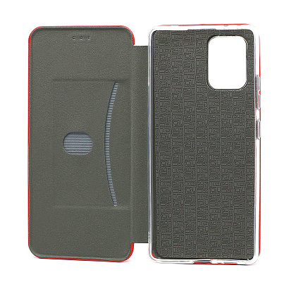 Чехол-книжка BF модельный (силикон/кожа) для Samsung Galaxy S10 Lite (G770F) красный