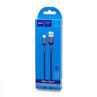 Кабель USB - Type-C HOCO X65 "Prime" (3А, 100см) голубой