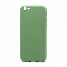 Чехол Silicone Case NEW ERA (накладка/силикон) для Apple iPhone 6/6S зеленый