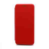 Чехол-книжка BF модельный (силикон/кожа) для Huawei Honor 10X Lite/P Smart 2021/Y7a красный