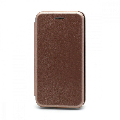 Чехол-книжка BF модельный (силикон/кожа) для Apple iPhone 12 mini/5.4 розовый