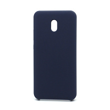 Чехол Silicone Cover Color для Xiaomi Redmi 8A (008) темно синий