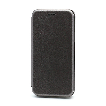 Чехол-книжка BF модельный (силикон/кожа) для Apple iPhone 11 Pro/5.8 серебристый