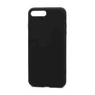 Чехол Silicone Case без лого для Apple iPhone 7/8 Plus (полная защита) (018) черный