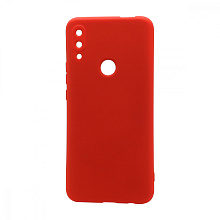 Чехол Silicone Case NEW ERA (накладка/силикон) для Huawei Honor 9X/P Smart Z красный