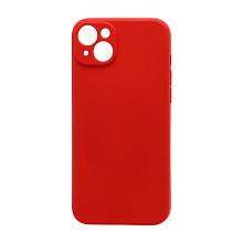 Чехол Silicone Case NEW ERA (накладка/силикон) для Apple iPhone 14 Plus/6.7 красный