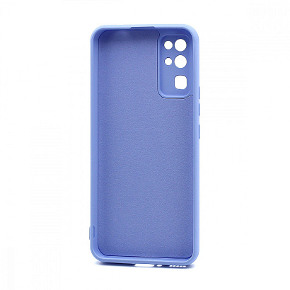 Чехол Silicone Case NEW ERA (накладка/силикон) для Huawei Honor 30 голубой
