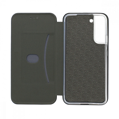 Чехол-книжка BF модельный (силикон/кожа) для Samsung Galaxy S22 Plus черный