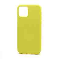 Чехол Silicone Case NEW ERA (накладка/силикон) для Apple iPhone 12/12 Pro/6.1 желтый