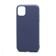 Чехол Silicone Case NEW ERA (накладка/силикон) для Apple iPhone 11/6.1 серый