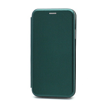 Чехол-книжка BF модельный (силикон/кожа) для Apple iPhone 11 Pro Max/6.5 зелёный
