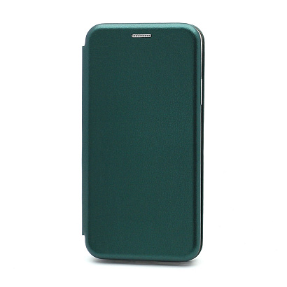 Чехол-книжка BF модельный (силикон/кожа) для Apple iPhone 11 Pro Max/6.5 зелёный