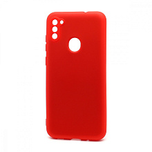 Чехол Silicone Case NEW ERA (накладка/силикон) для Samsung Galaxy A11/M11 красный