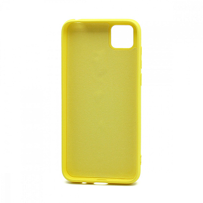 Чехол Silicone Case NEW ERA (накладка/силикон) для Huawei Honor 9S/Y5p желтый