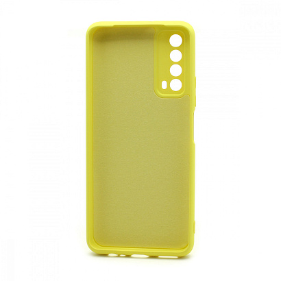 Чехол Silicone Case NEW ERA (накладка/силикон) для Huawei P Smart 2021/Y7a желтый