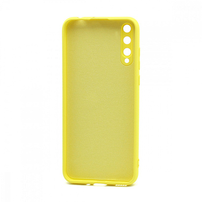 Чехол Silicone Case NEW ERA (накладка/силикон) для Huawei Honor 30i желтый