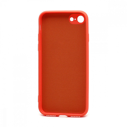 Чехол Silicone Case NEW ERA (накладка/силикон) для Apple iPhone 7/8/SE 2020 оранжевый.