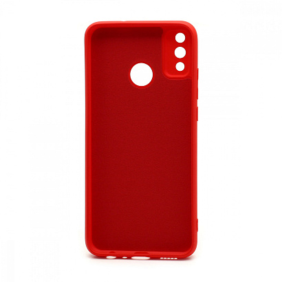 Чехол Silicone Case NEW ERA (накладка/силикон) для Huawei Honor 9X Lite красный