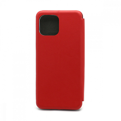 Чехол-книжка BF модельный (силикон/кожа) для Xiaomi 11 Lite красный