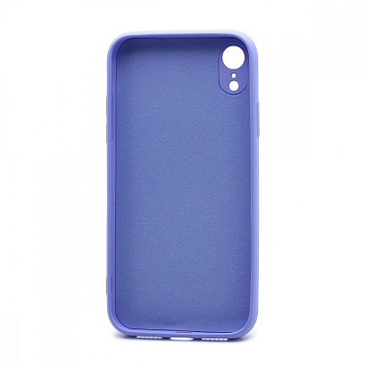 Чехол Silicone Case NEW ERA (накладка/силикон) для Apple iPhone XR сиреневый
