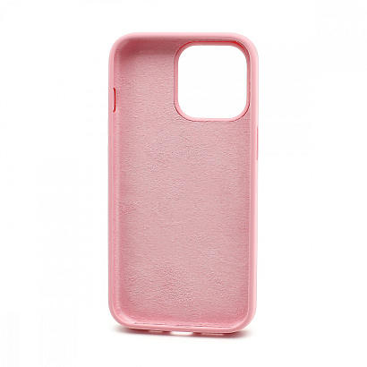 Чехол Silicone Case без лого для Apple iPhone 13 Pro/6.1 (полная защита) (006) розовый