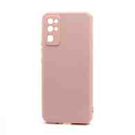 Чехол Silicone Case NEW ERA (накладка/силикон) для Huawei Honor 30 светло розовый