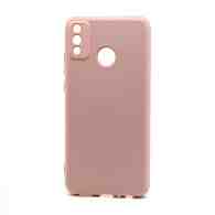 Чехол Silicone Case NEW ERA (накладка/силикон) для Huawei Honor 9X Lite светло розовый