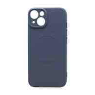 Чехол Color Case MagSafe для Apple iPhone 14/6.1 (002) серо-голубой