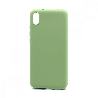 Чехол Silicone Case NEW ERA (накладка/силикон) для Xiaomi Redmi 7A зеленый