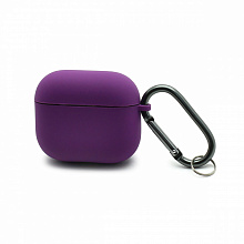 Чехол для наушников AirPods 3 Silicone Case Premium фиолетовый
