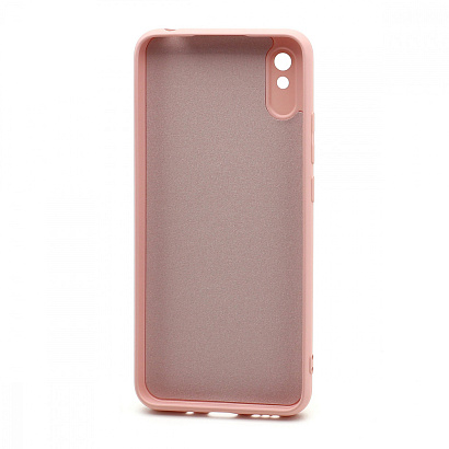 Чехол Silicone Case NEW ERA (накладка/силикон) для Xiaomi Redmi 9A светло розовый