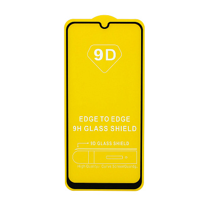 Защитное стекло Full Glass для Samsung Galaxy A30 (A305) черное (Full GC) тех. пак