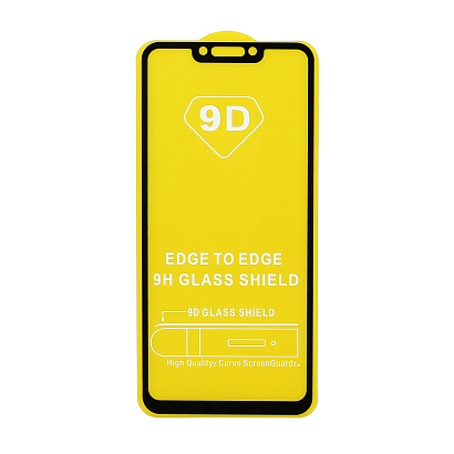 Защитное стекло Full Glass для Huawei Mate 20 Lite черное (Full GC) тех. пак