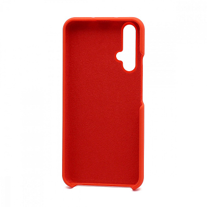 Чехол Silicone Cover Color для Huawei Honor 20 (001) красный
