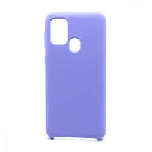 Чехол Silicone Cover Color для Samsung Galaxy M31 (013) сиреневый