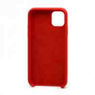 Чехол Silicone Case с лого для Apple iPhone 11/6.1 (014) красный