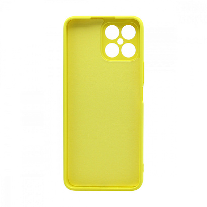 Чехол Silicone Case NEW ERA (накладка/силикон) для Huawei Honor X8 желтый
