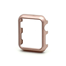 Чехол Apple Watch 38mm пластик розовый