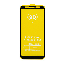 Защитное стекло Full Glass для Samsung Galaxy A8 Plus 2018 (A730) черное (Full GC) тех. пак
