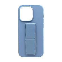Чехол Magnetic Stend 2 для Apple iPhone 14 Pro/6.1 (008) голубой