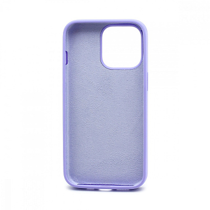 Чехол Silicone Case без лого для Apple iPhone 13 Pro/6.1 (полная защита) (041) сиреневый