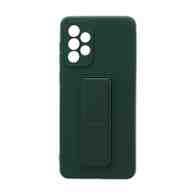 Чехол Magnetic Stend 2 для Samsung A73 (007) темно зеленый