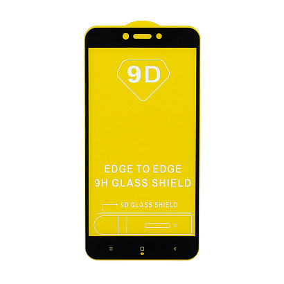 Защитное стекло Full Glass для Xiaomi Redmi 4X черное (Full GC) тех. пак
