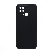 Чехол Silicone Case NEW ERA (накладка/силикон) для Xiaomi Redmi 10C черный