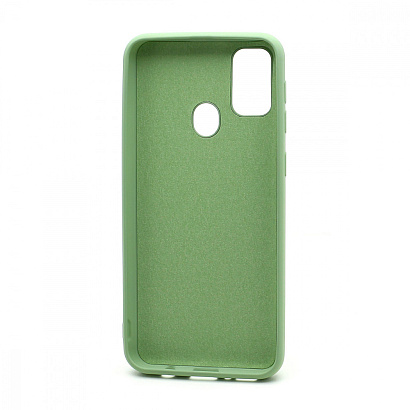 Чехол Silicone Case NEW ERA (накладка/силикон) для Samsung Galaxy M21/M30S зеленый