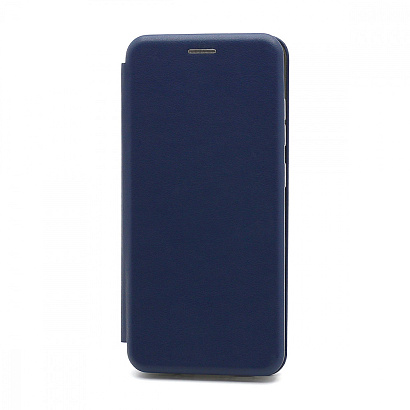 Чехол-книжка BF модельный (силикон/кожа) для Samsung Galaxy S20 FE синий