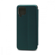 Чехол-книжка BF модельный (силикон/кожа) для Samsung Galaxy M22 зеленый