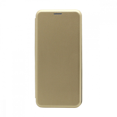 Чехол-книжка BF модельный (силикон/кожа) для Samsung Galaxy A13 золотистый