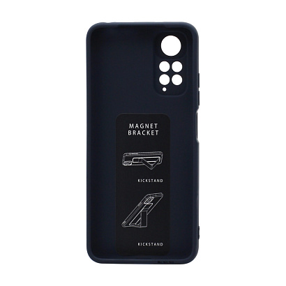 Чехол Magnetic Stend 2 для Xiaomi Redmi Note 11/Redmi Note 11S (010) синий